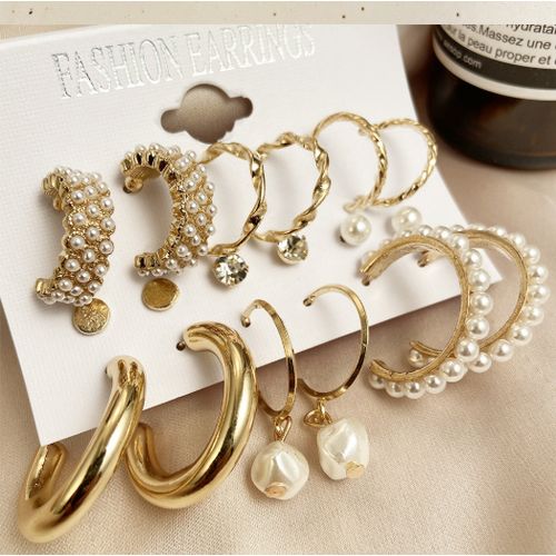 9 Pairs Mixed Set Dangle Earring Set Item | Buy 9 Pairs Mixed Set Dangle Earring Set | SPOP Enterprise Global